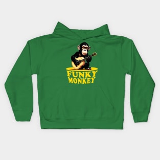 OG GUITARIST - Funky Monkey Kids Hoodie